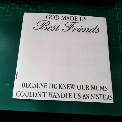 God Made Us Best Friends