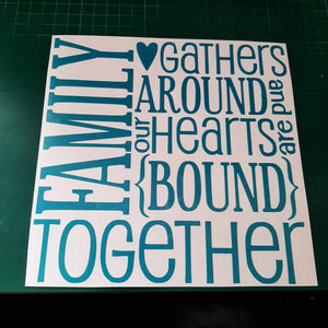 Family Gathers Around