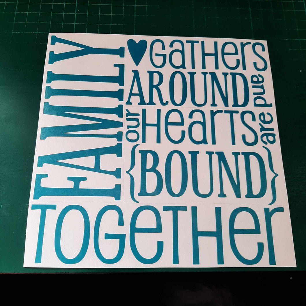 Family Gathers Around