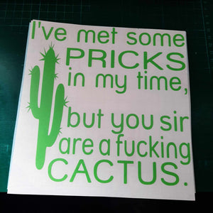I've Met Some Pricks