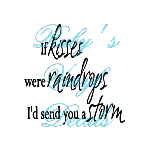 If Kisses Were Raindrops