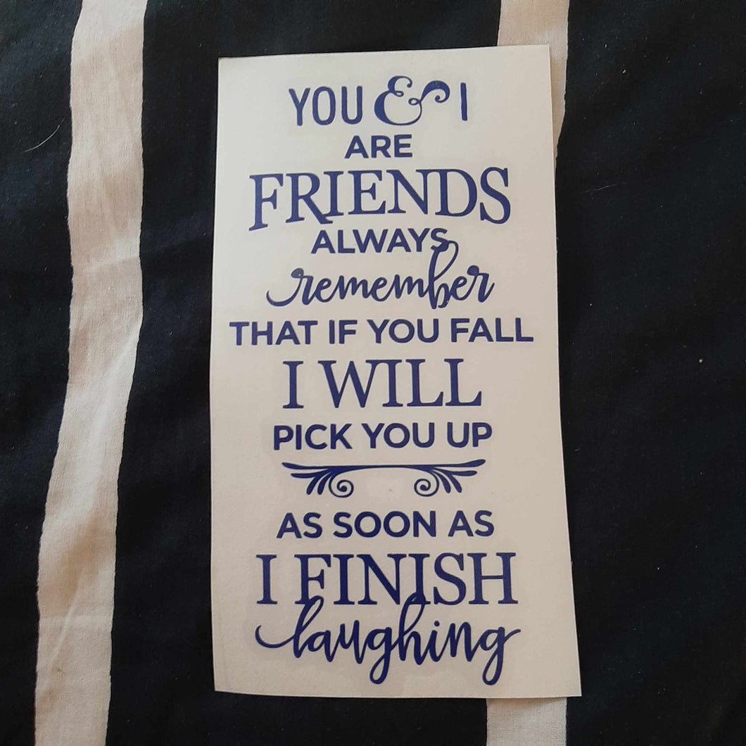 You & I Are Friends