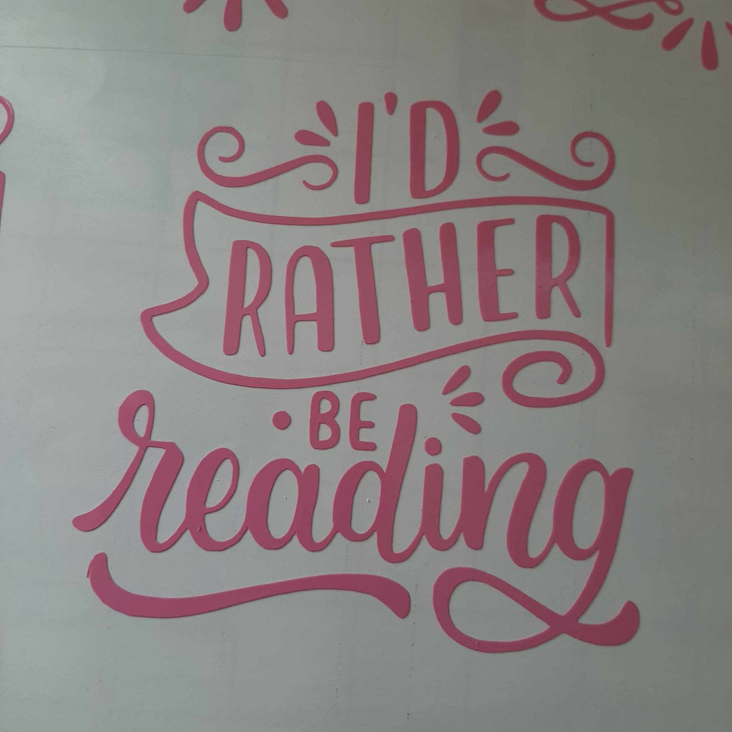I'd Rather Be Reading