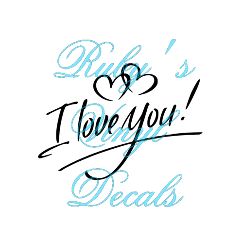 I Love You Duo Hearts
