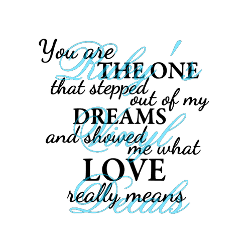 You Are The One