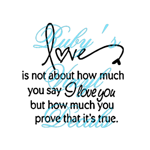 Love Is Not About