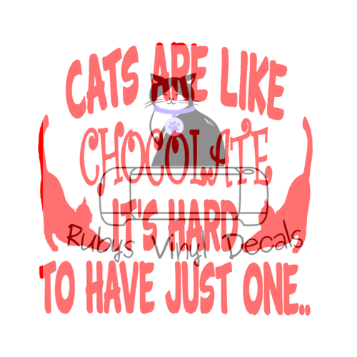Cats Are Like Chocolate