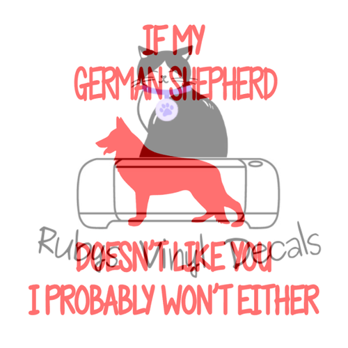 If My German Shepherd