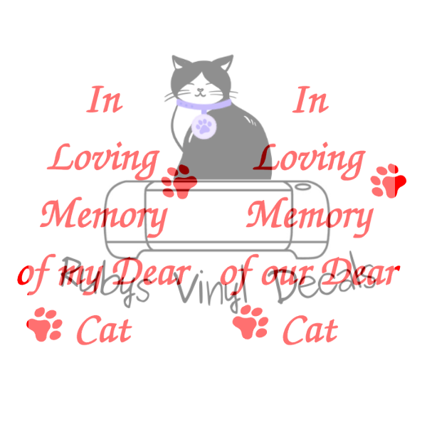 In Loving Memory Cat