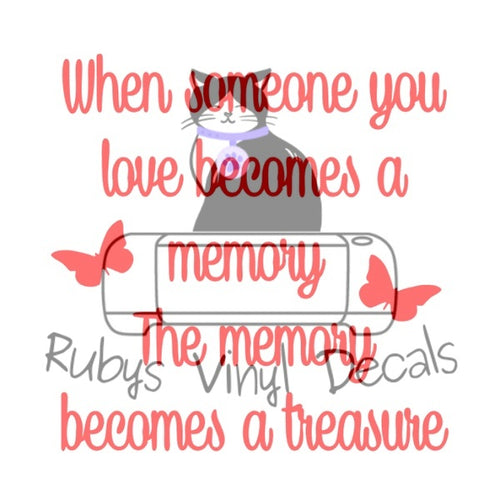When Someone You Love Becomes A Memory Small
