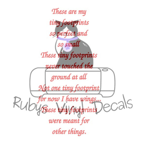 These Are My Tiny Footprints