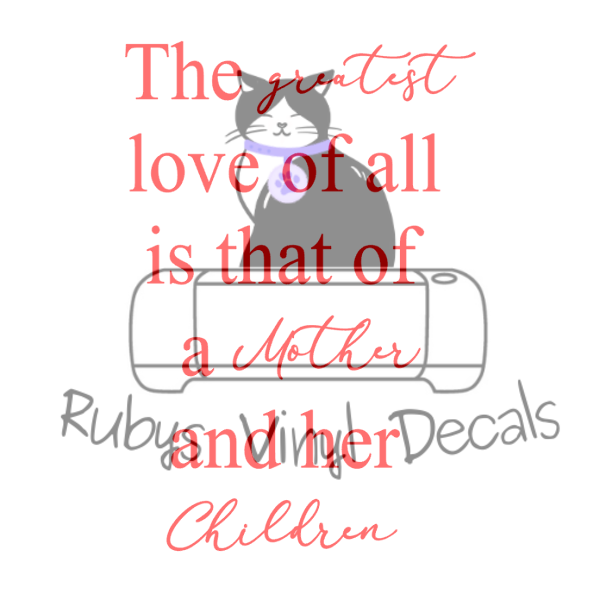 The Greatest Love Of All