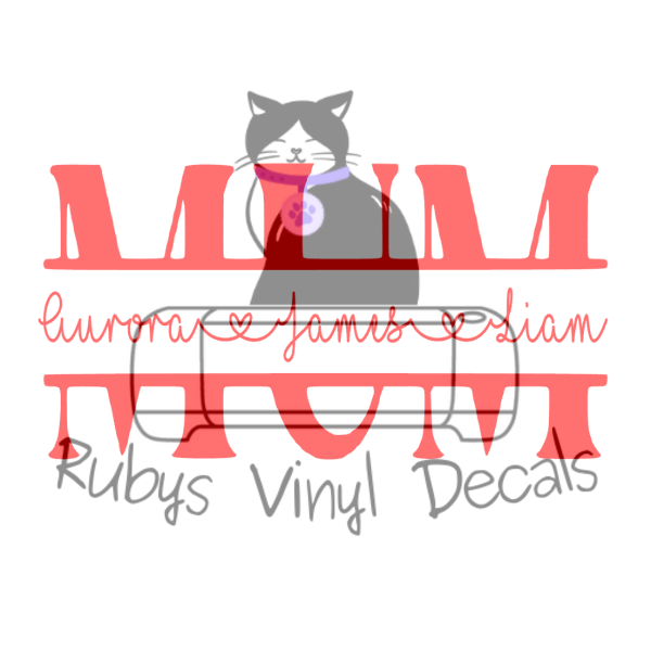 Split Mum With Names