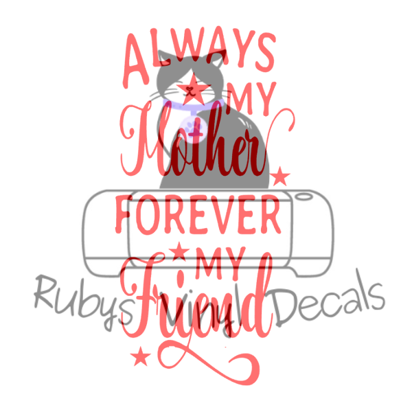 Always My mother Bottle Design 2