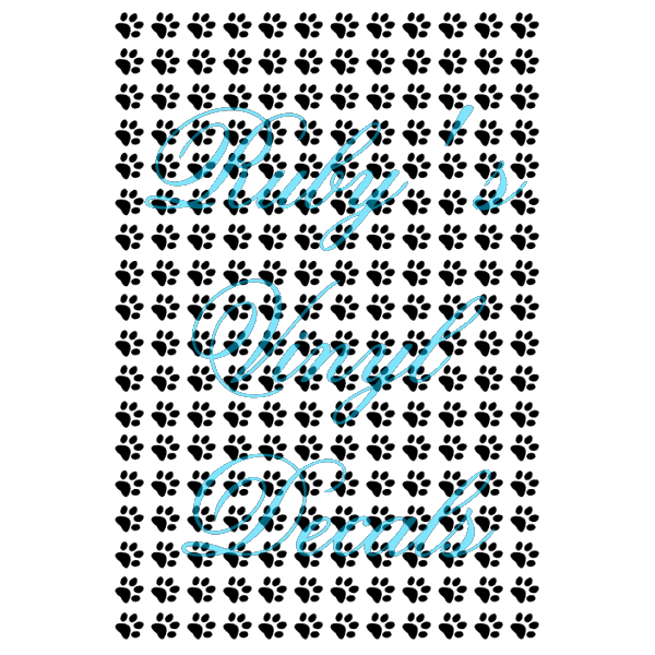 Cat Paw Prints