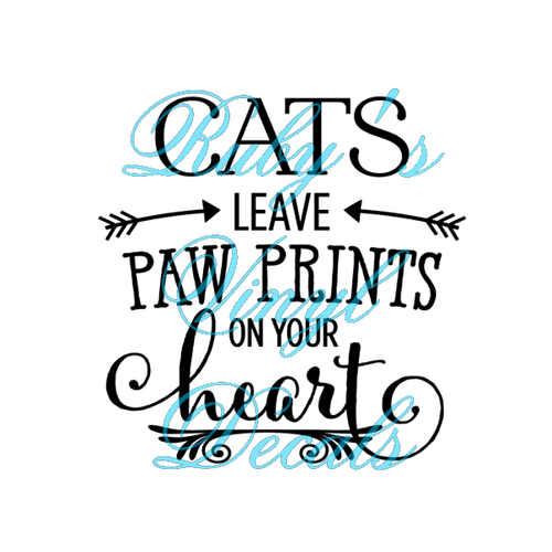 Cats Leave Paw Prints 2