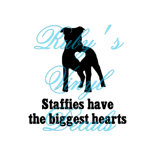Staffies Have The Biggest Hearts