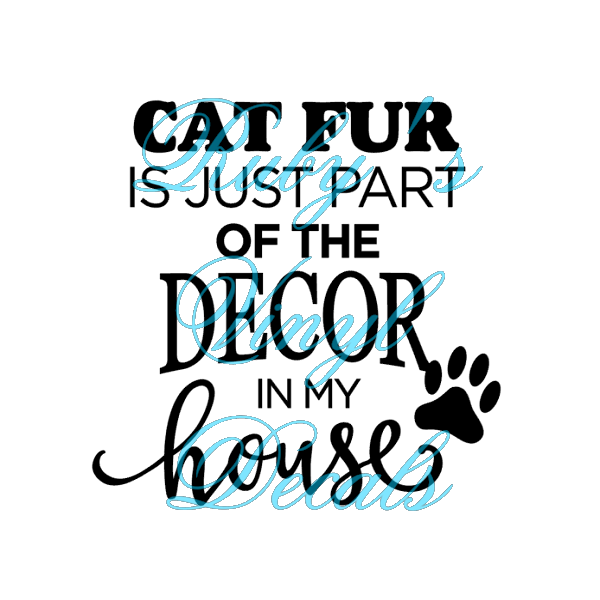 Cat Fur Is Just Part Of The Decor