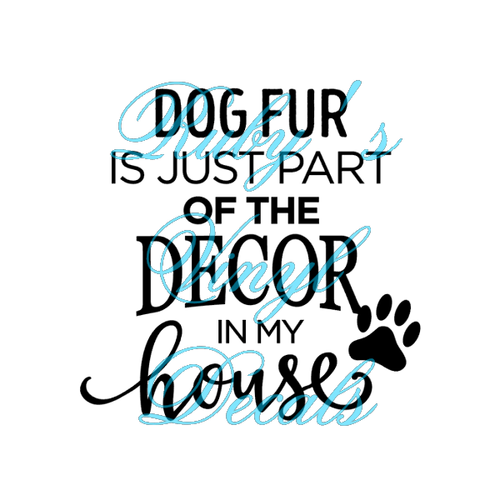 Dog Fur Is Just Part Of The Decor